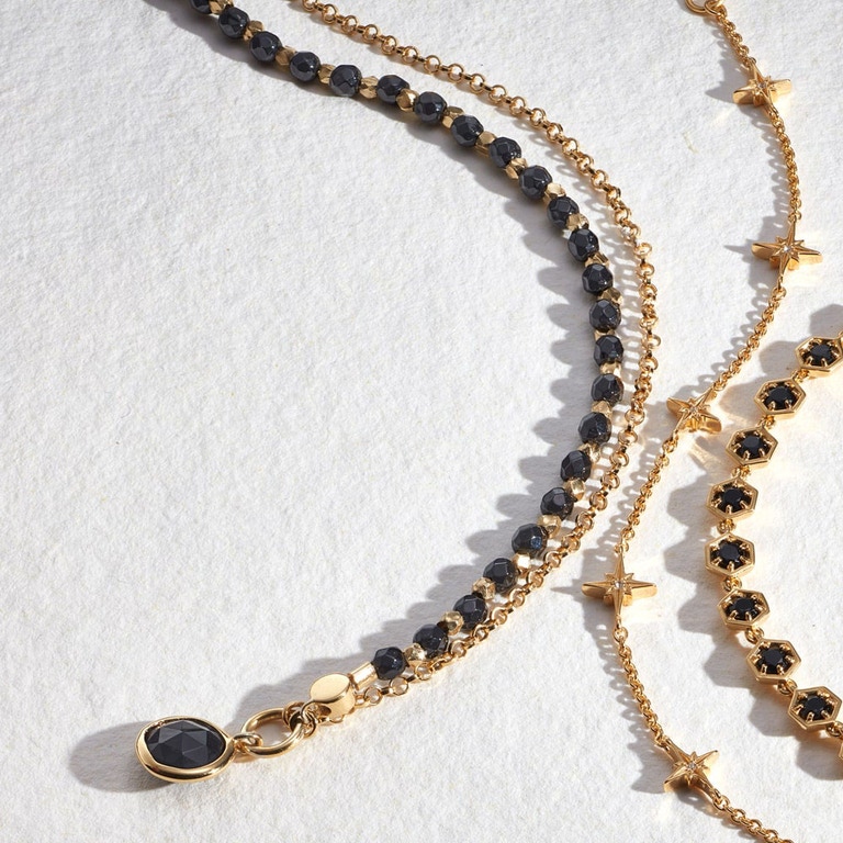 Celestial Station Bracelet in Yellow Gold Vermeil | 18ct Gold Plated Jewellery | Astley Clarke