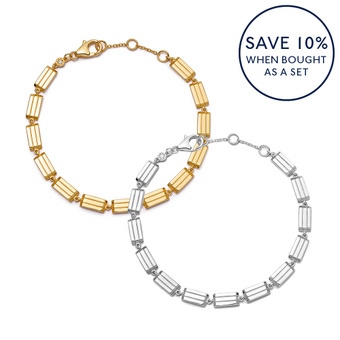 Gold & Silver Aubar Bold Bracelets