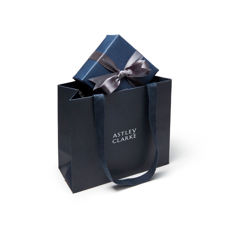 Silver Stilla Mini Huggie Earrings