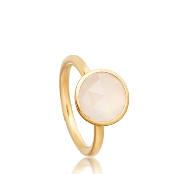 Round Moonstone Stilla Ring
