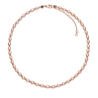 Pink Pearl Choker