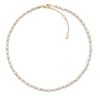 White Pearl Choker