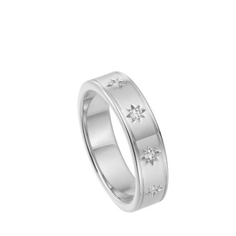 Silver Celestial Orion Ring