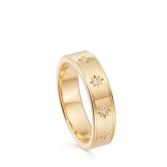 Gold Celestial Orion Ring 