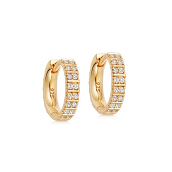 Celestial Astra Hoop Earrings