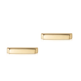 Gold Aubar Stud Earrings