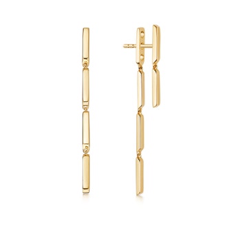 Gold Aubar Drop Earrings