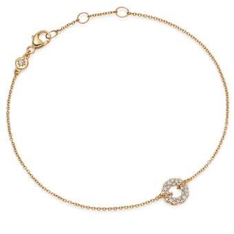 Solid Gold Asteri Diamond Bracelet