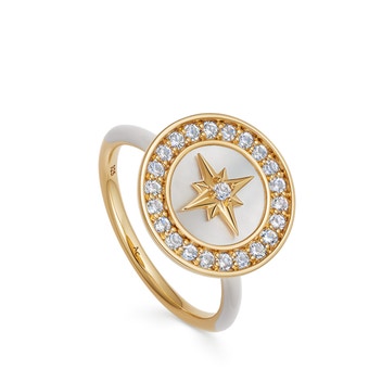 North Star Polaris Compass Ring