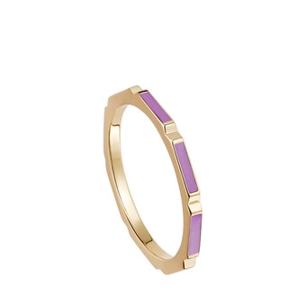 Aubar Ring Purple Enamel