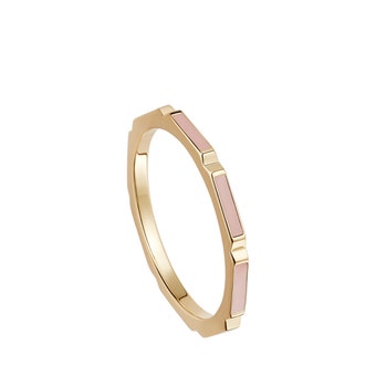 Aubar Ring Pink Enamel