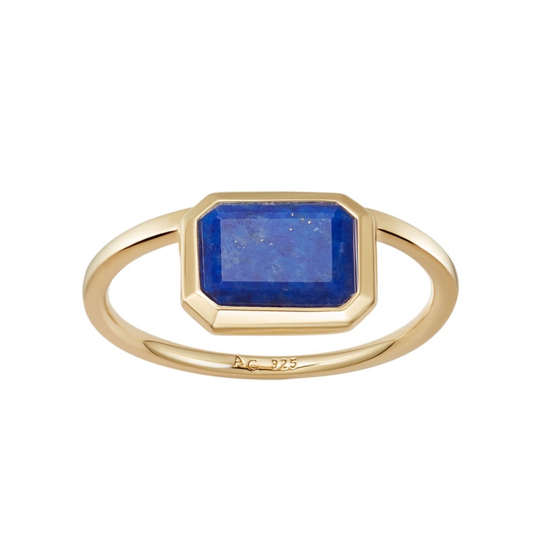 Ottima Lapis Ring in Yellow Gold Vermeil | Astley Clarke