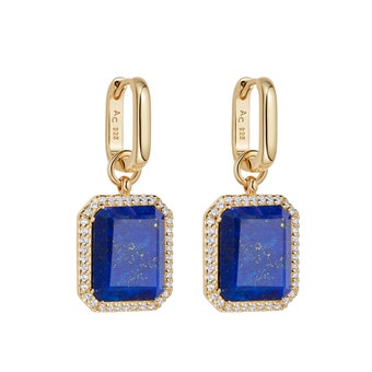 Ottima Lapis Slice Earrings in Yellow Gold Vermeil | Astley Clarke