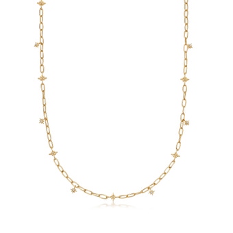Tiny Star Choker in Yellow Gold Vermeil | Astley Clarke