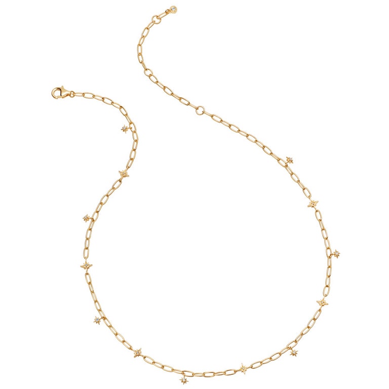 Tiny Star Choker in Yellow Gold Vermeil | Astley Clarke