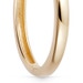 Solid Gold Medium Hoop Earrings