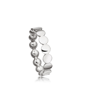 Disc Stilla Ring in Sterling Silver London