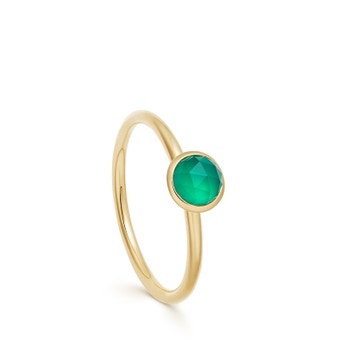 Mini Stilla Green Onyx Ring