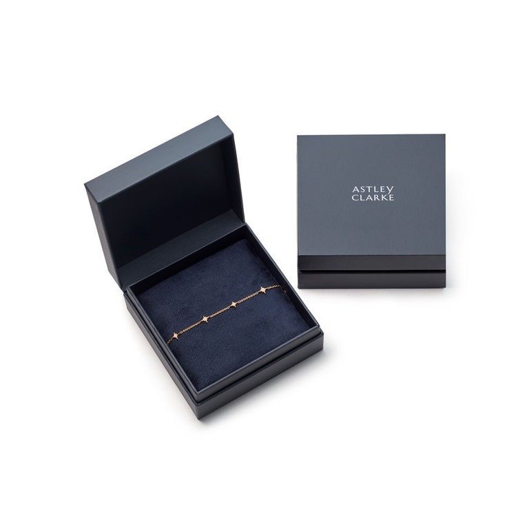 Gold Biography Orbit Black Spinel Bracelet