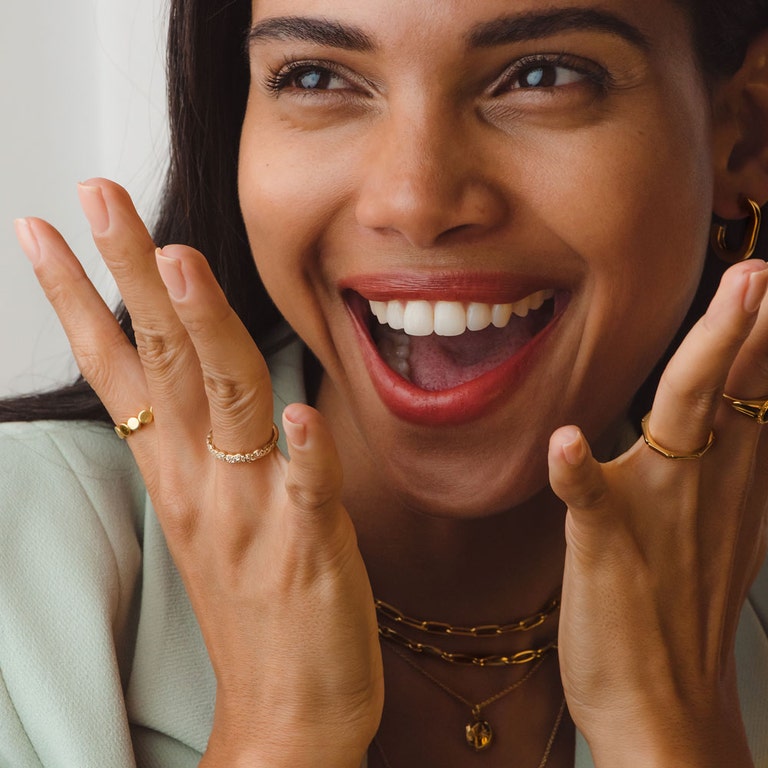 Aubar Ring in Yellow Gold Vermeil