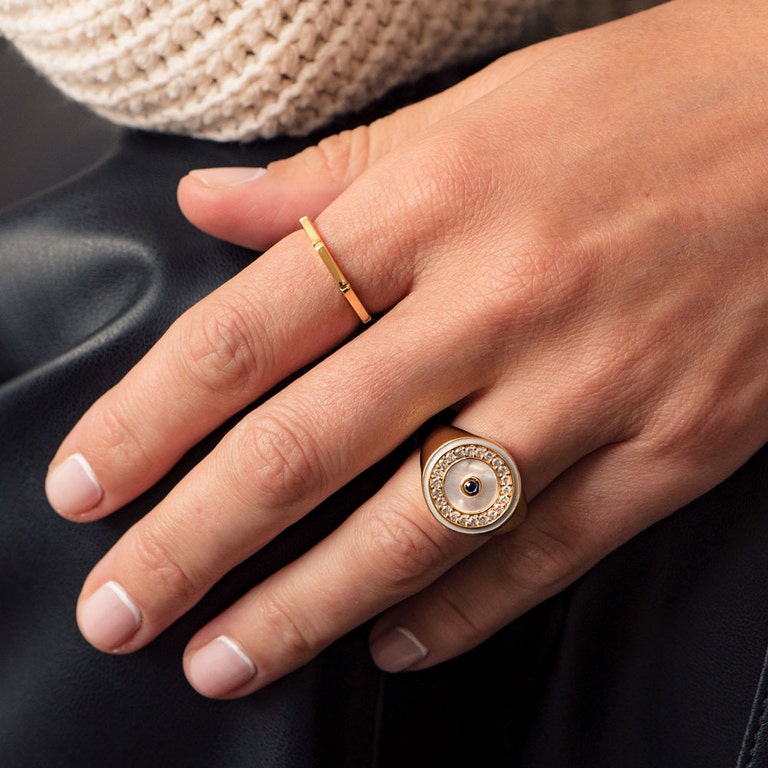 Aubar Ring in Yellow Gold Vermeil