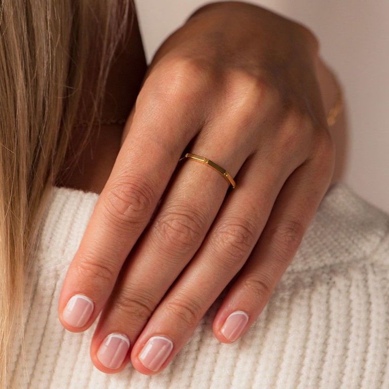 Aubar Ring in Yellow Gold Vermeil