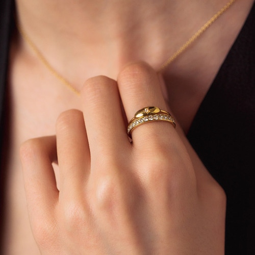 Gold Polaris Eternity Ring