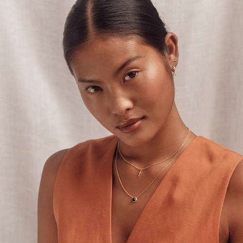 Gold Luna Light Pendant Necklace