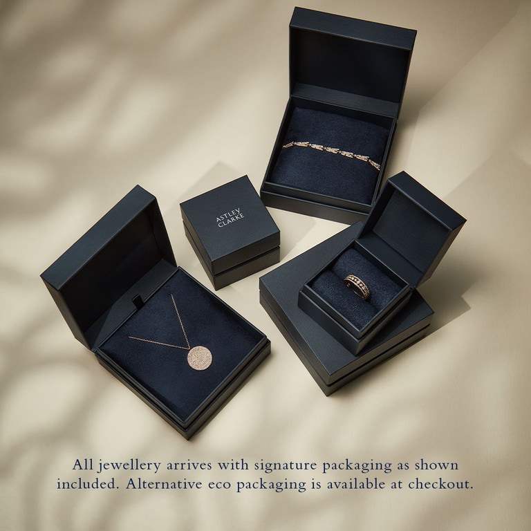 Huggie Halo Black Diamond Hoop Earrings in Rose Gold