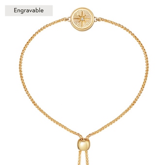 Gold Celestial Compass Kula Bracelet