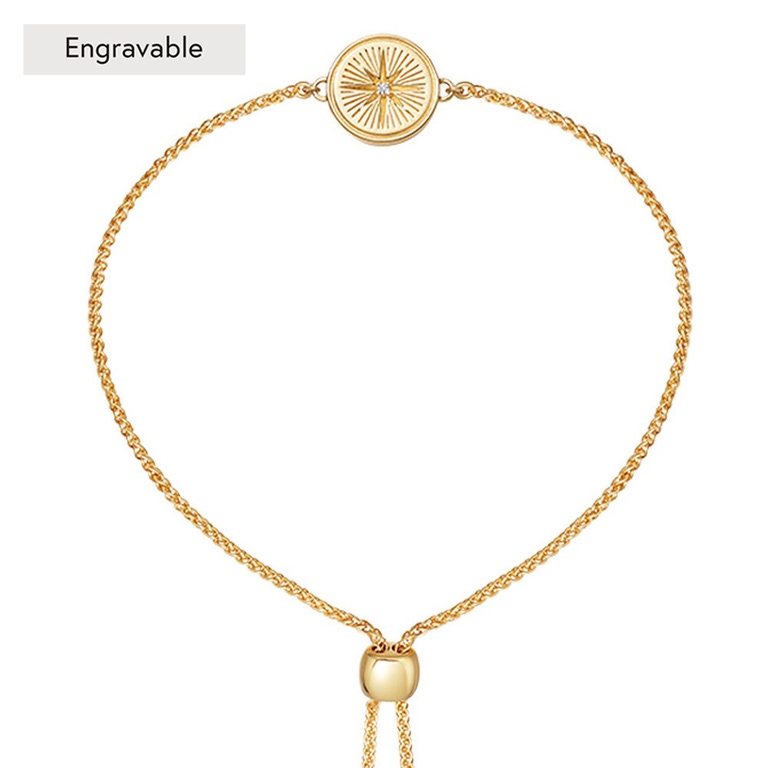 Gold Celestial Compass Kula Bracelet