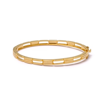 Gold Aubar Bold Bangle