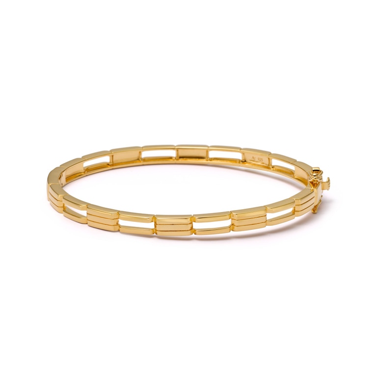 Gold Aubar Bold Bangle