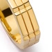 Gold Aubar Bold Hoop Earrings