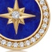 Gold Polaris Lapis Locket