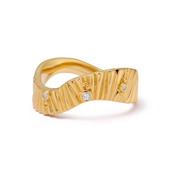 Gold Raye Ring
