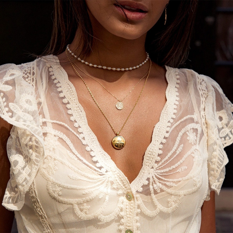 Icon Diamond Pendant Necklace