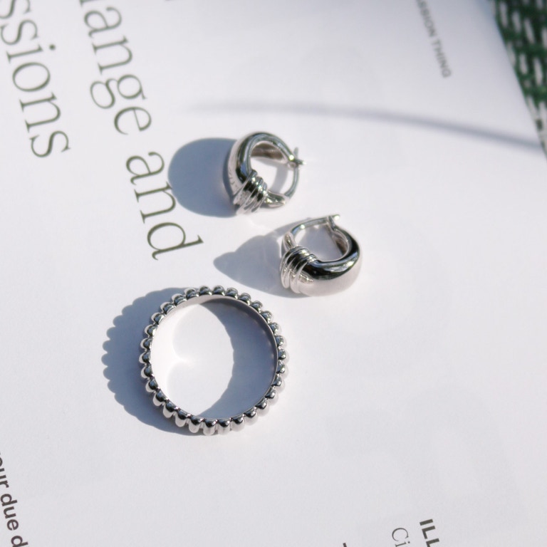 Silver Aurora Eternity Ring| Astley Clarke