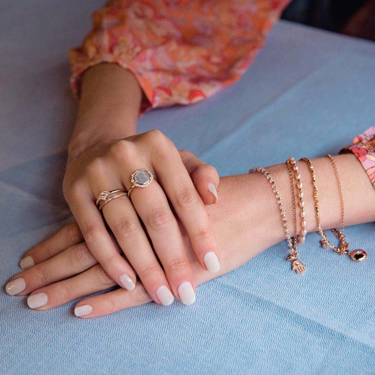 Pink Pearl Kula Bracelet