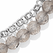 Silver Biography Labradorite Bracelet