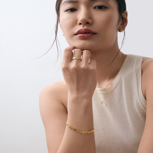 Gold Aubar Bold Ring