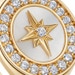 Gold Polaris Mother of Pearl Signet Ring 