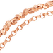 Rose Gold Biography Locket Bracelet