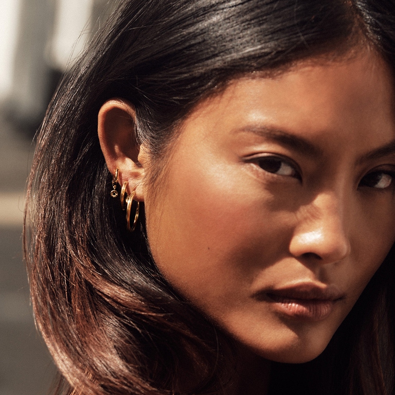 Linia and Polaris hoop stack  