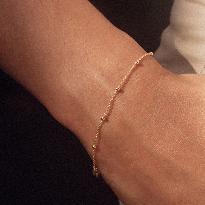 Gold Aurora Station Bracelet