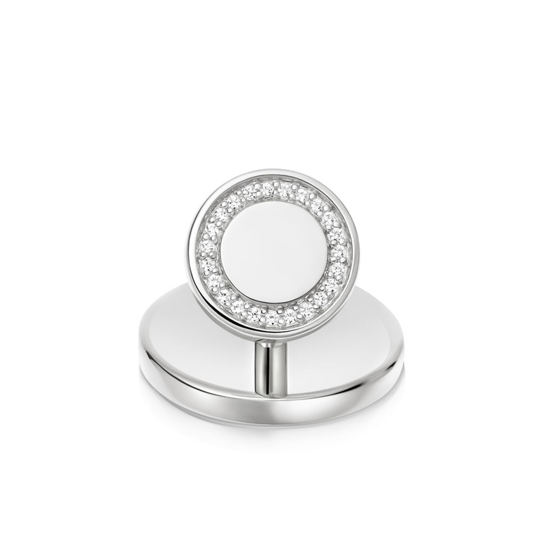Silver Cosmos Cufflinks