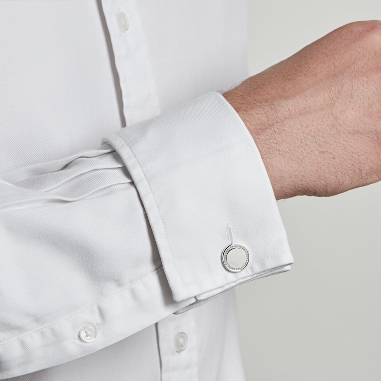 Silver Cosmos Cufflinks
