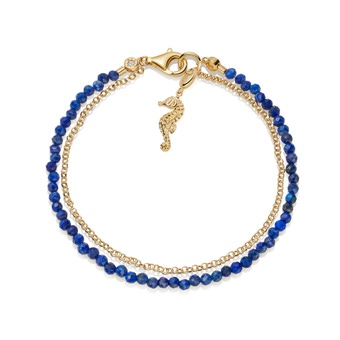 ‘Mother’s intuition’ bracelet in yellow gold vermeil