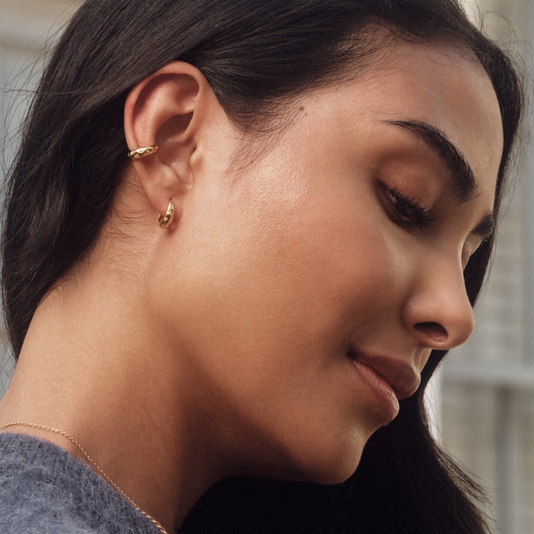 Gold Celestial Ear Cuff