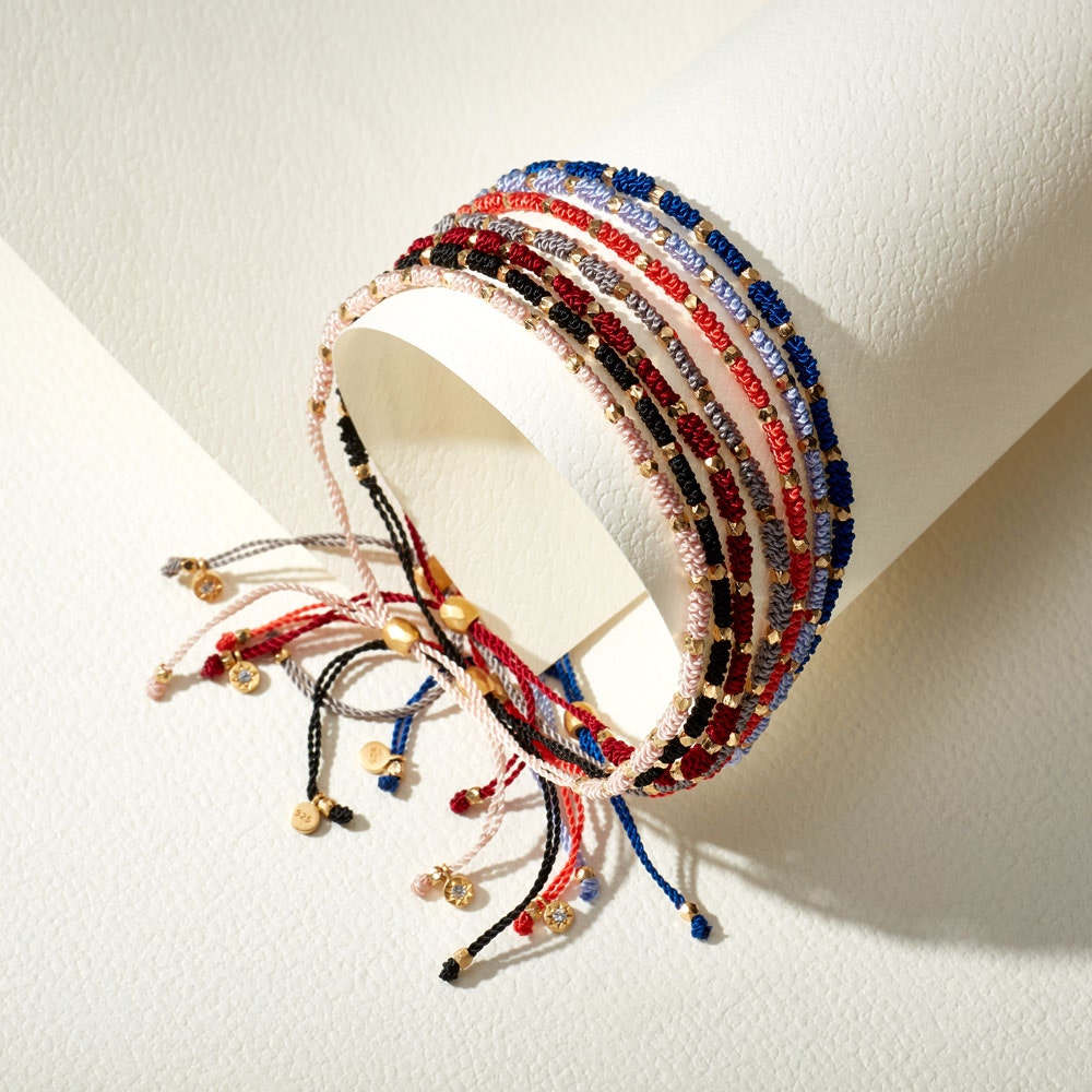 Stackable Woven Bracelets